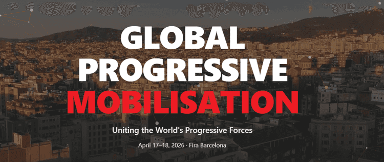 Hajdaš Dončić na Global Progressive Mobilisation u Barceloni