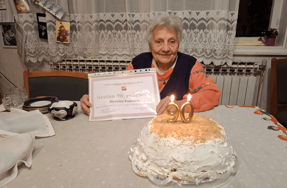 Hermina Podvorac – 90 godina predanosti socijaldemokraciji