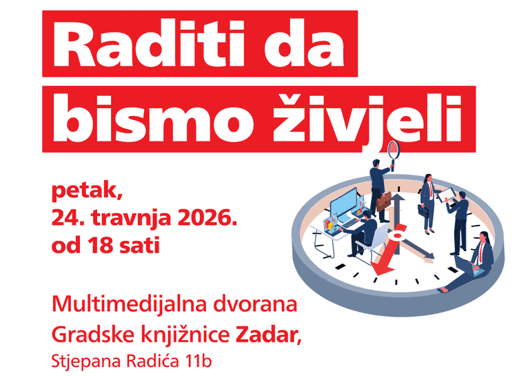 Zadar domaćin SDP-ove rasprave o skraćenju radnog vremena