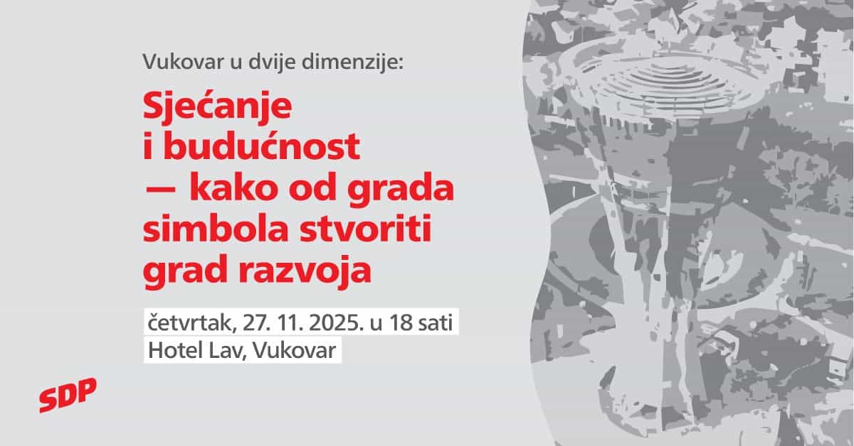 SDP u Vukovaru o gospodarstvu i iseljavanju mladih